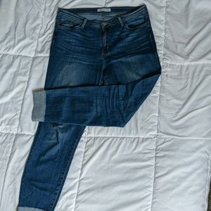 Women's Flying Monkey Cuffed Skinny jean